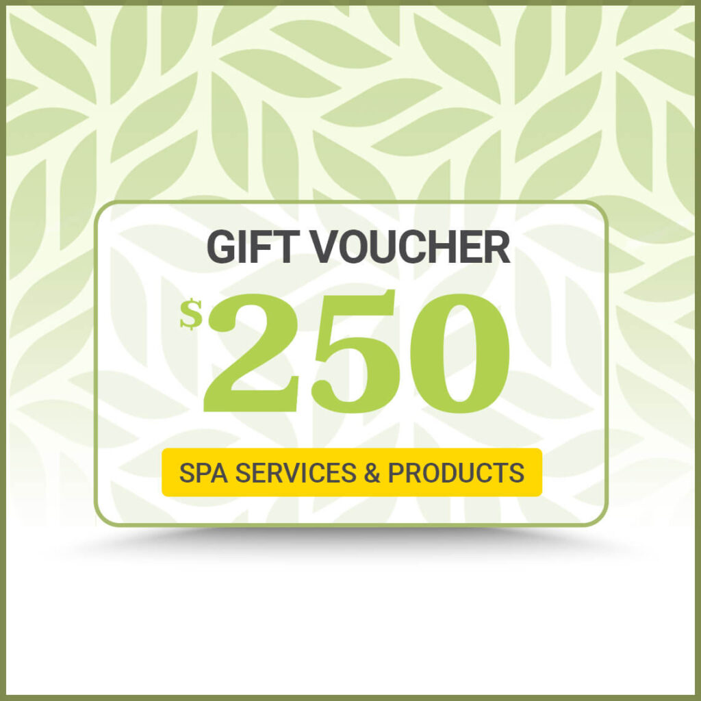 Beverly Hills skincare gift vouchers gold