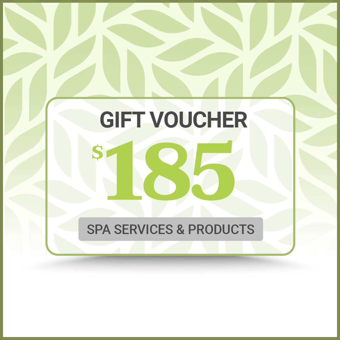 beverly hills spa gift card silver